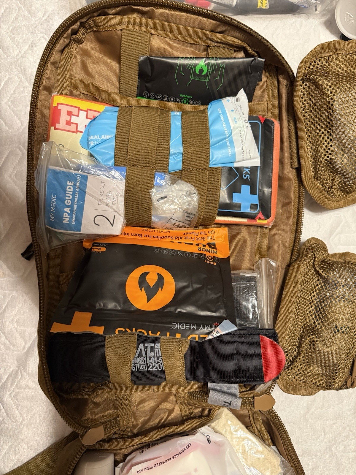MyMedic MyFAK First Aid Kit Coyote MOLLE EXPANDED Complete EDC