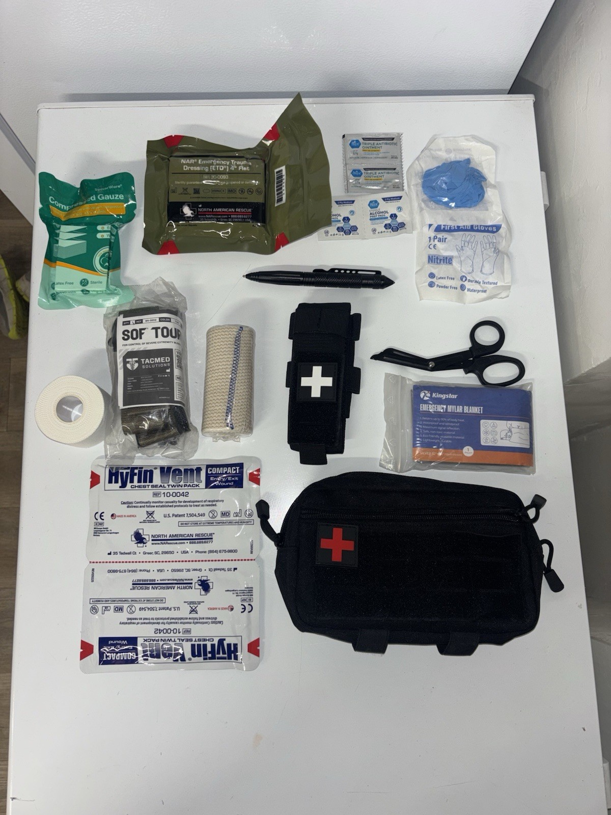 Backcountry minimalist Trauma Kit