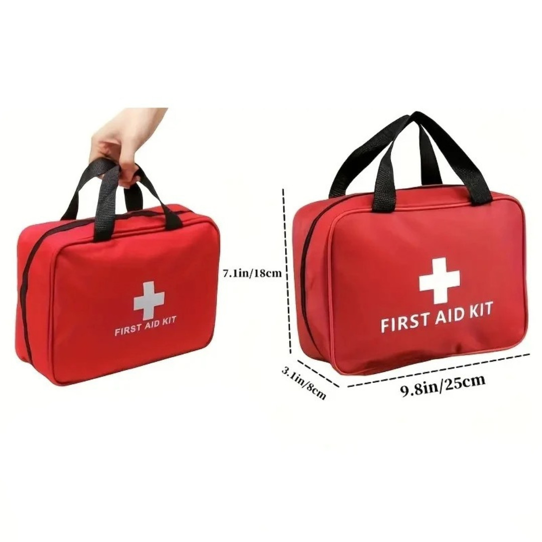 184PCS First Aid Kit Emergency Medical Survival Bag Car Travel Camping Hiking