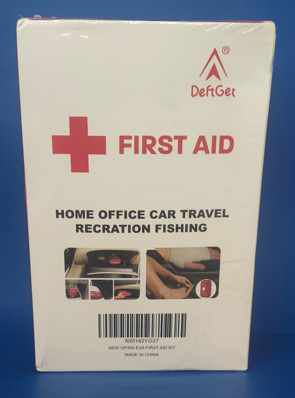 DeftGet First Aid Kit – 163 Piece Waterproof Portable Essential Injuries &…