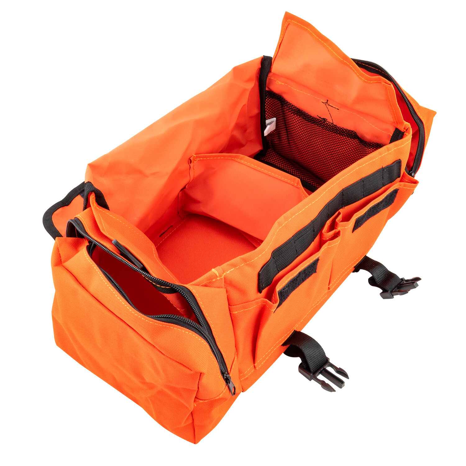 LINE2design First Aid Bag – Medical Supplies Trauma First Responder Bag – Orange
