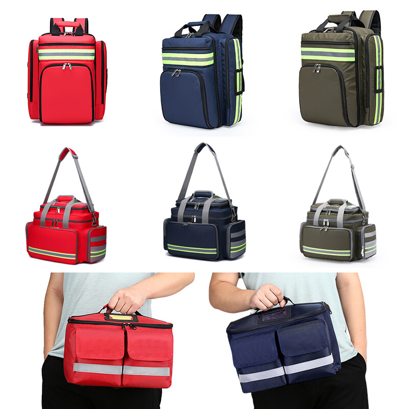 First Aid Medical Kits Emergency Rescue Backpacks Large Capacity Storage Outdoor