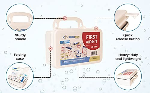 Primacare KC-50PP 50 Person Large Emergency 1 Count (Pack of 1), White