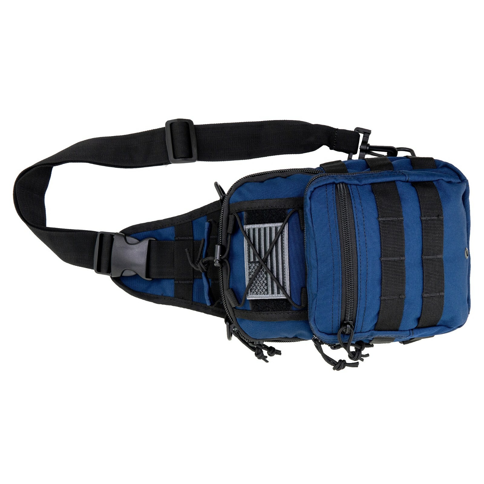 LINE2design First Aid Sling Backpack – EMS Emergency Medical Molle Bag – Navy