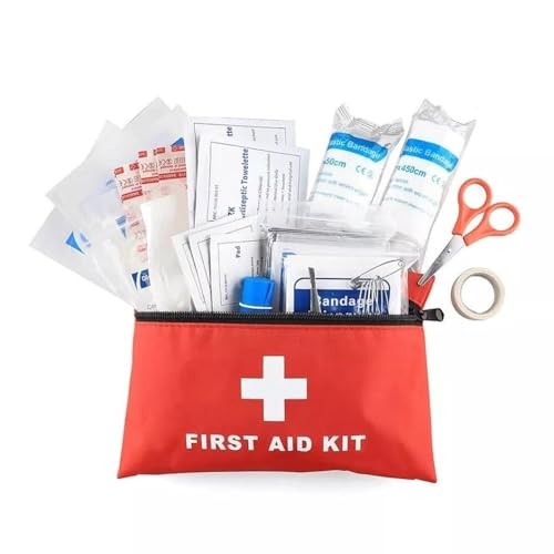 Travel Survival First Aid Emergency Kit – 95 Pieces – Compact & Lightweight