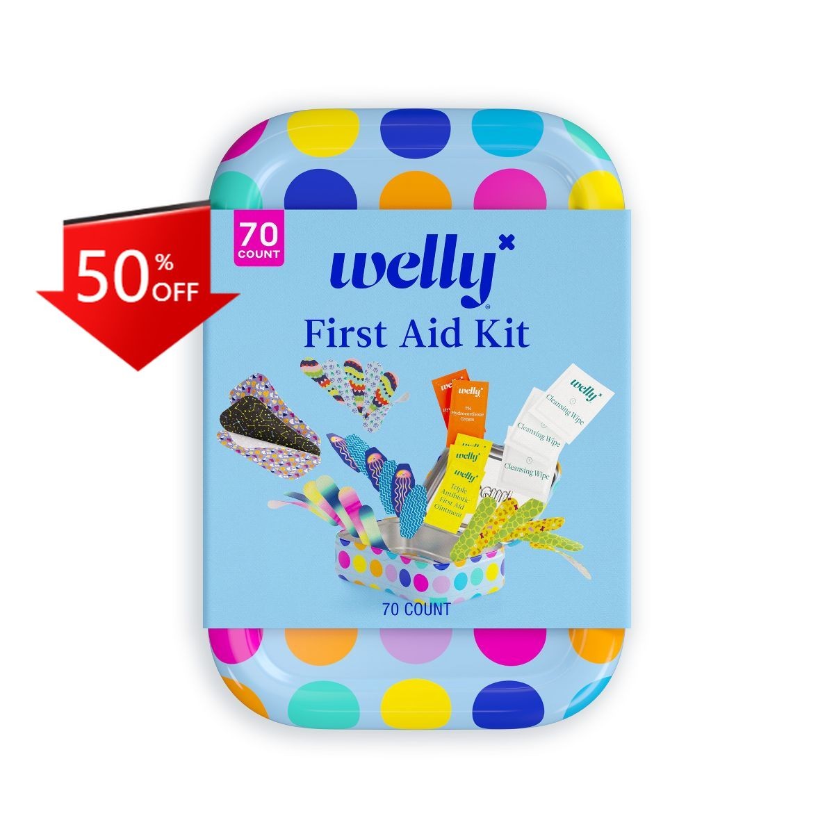 Welly First Aid – 70ct