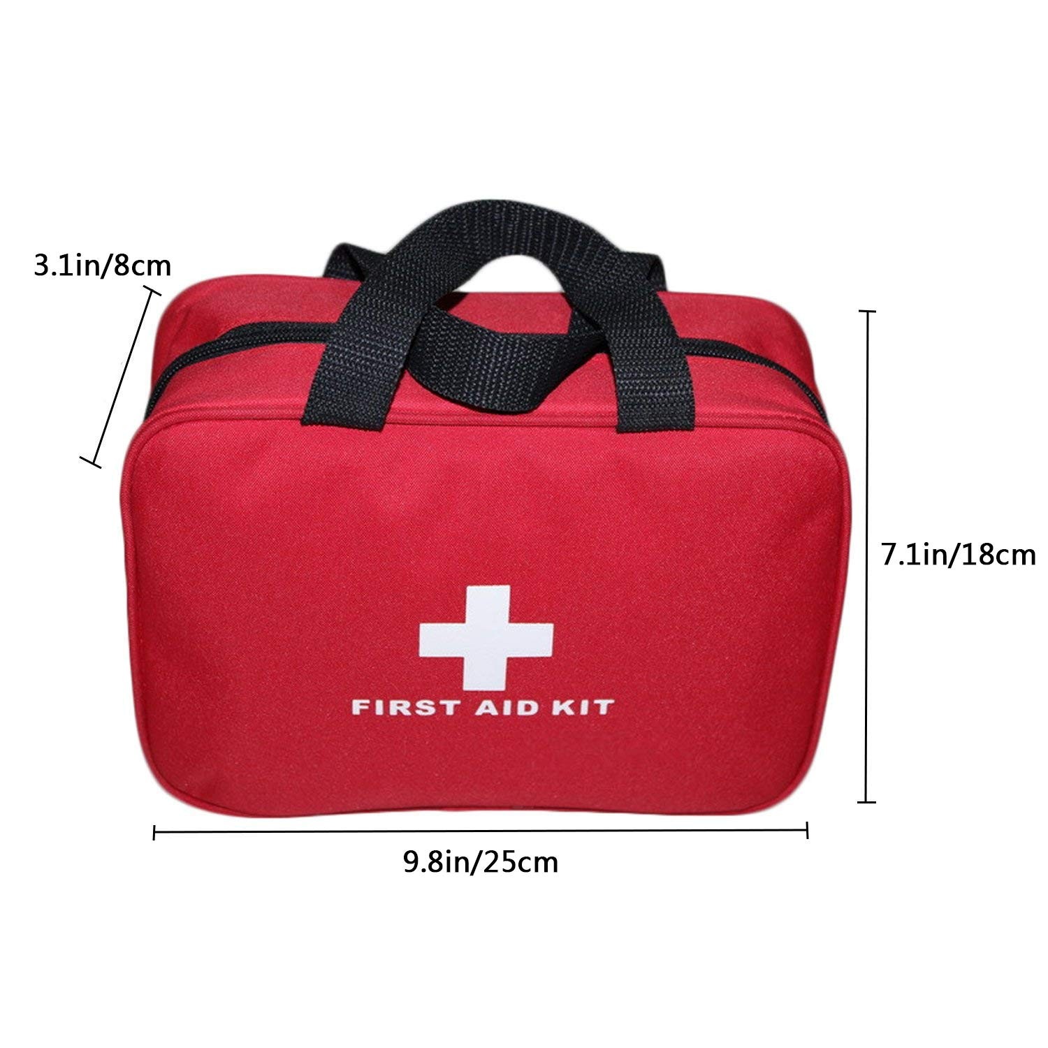 Nylon First Aid Empty Kitcompact Waterproof And Lightweight First Aid Bag With Z