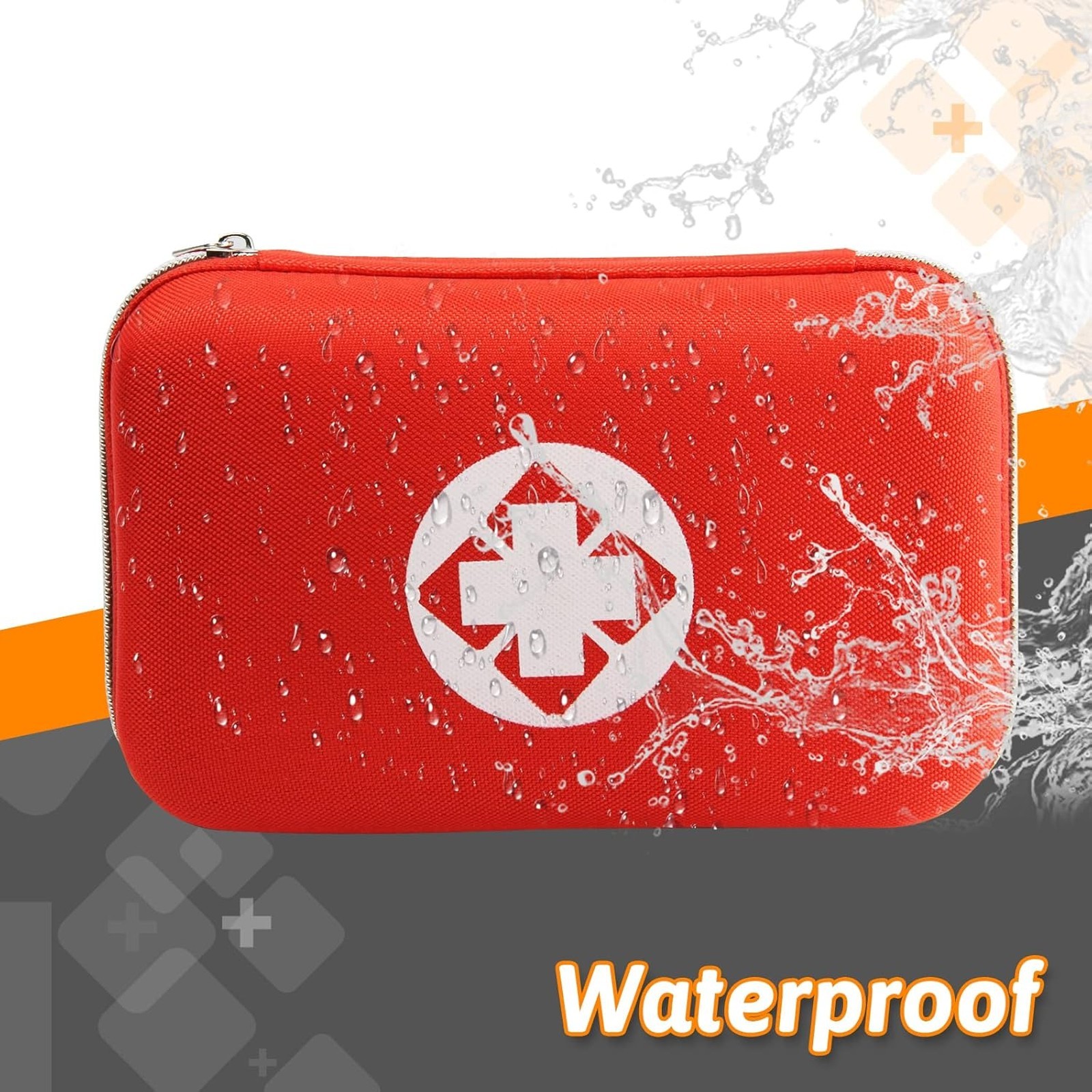 First Aid Kit 276PCS Emergency Supplies Compact Bag for Home Car Camping Hiking
