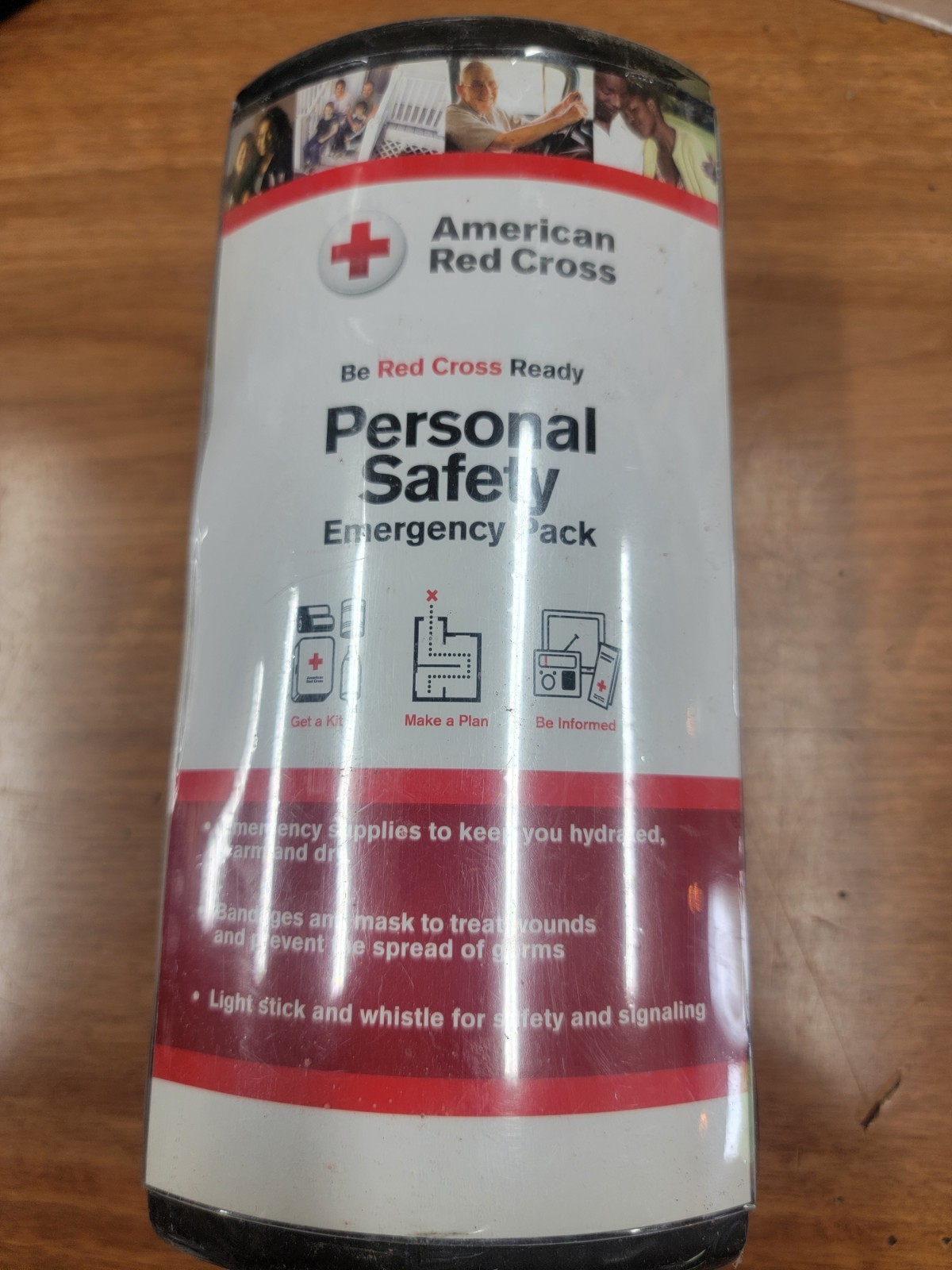 American Red Cross Deluxe Personal Safety Emergency Pack-INCLUDES Mask!