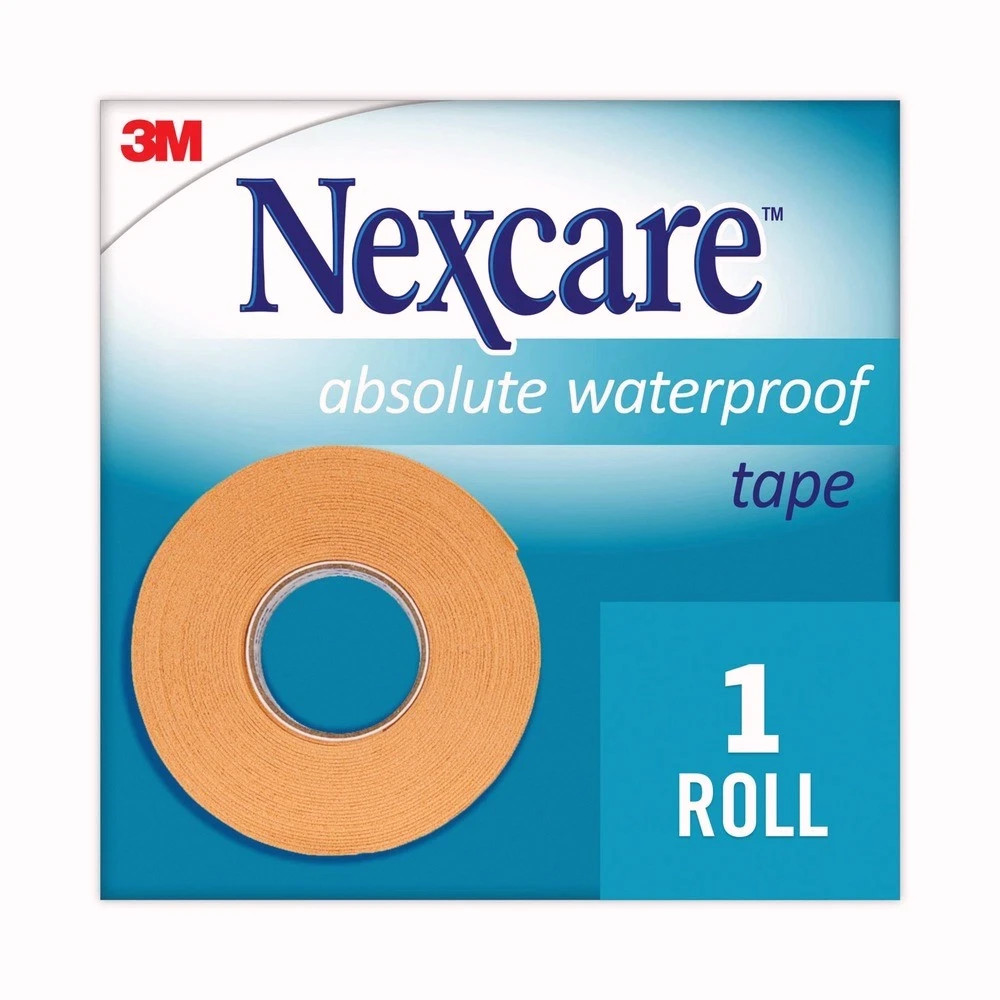 3M 731 1″ x 180″ Foam Absolute Waterproof First Aid Tape (1 Roll) New