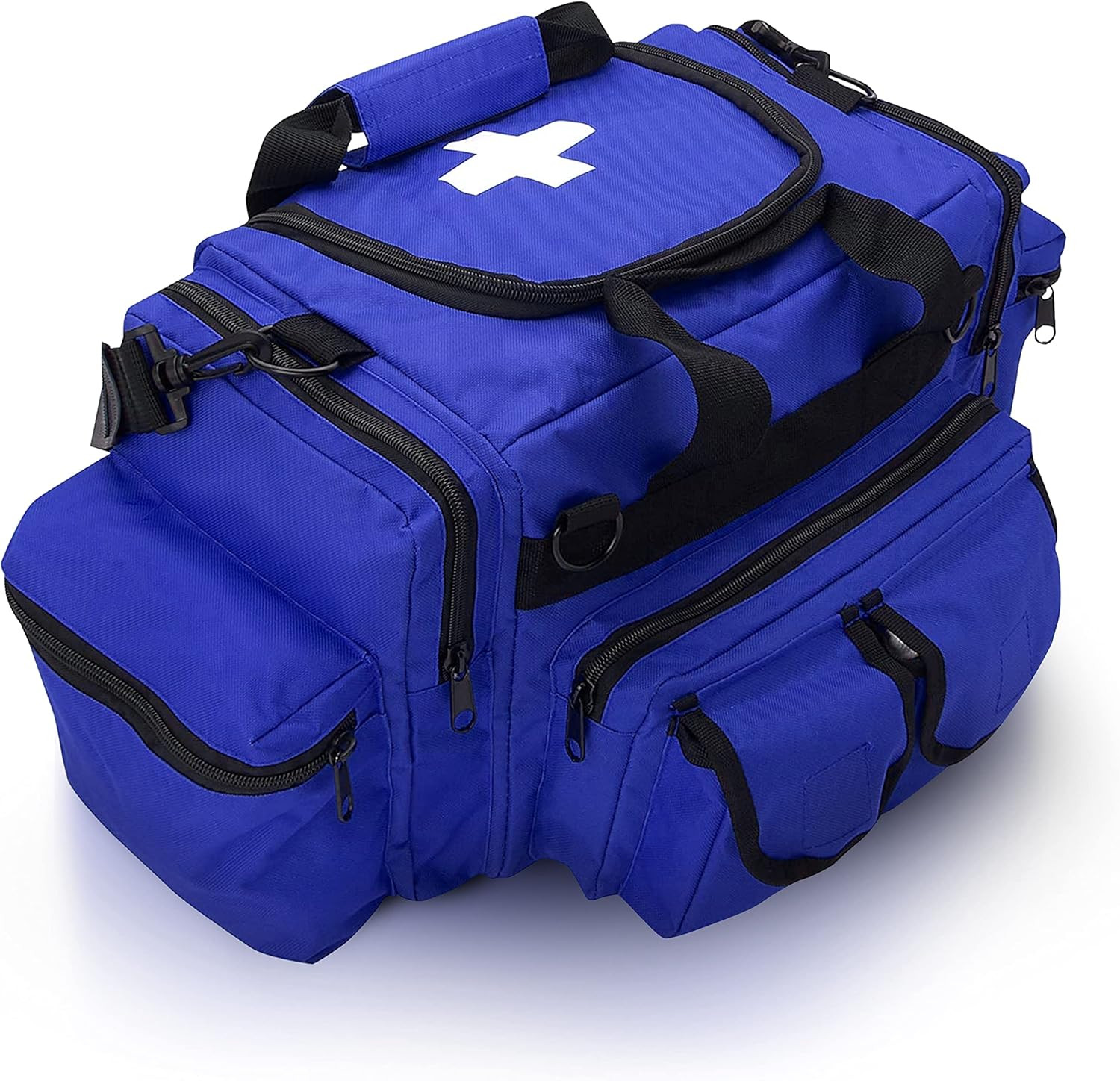 EMS Emergency Trauma Bag Deluxe First Aid Medical Supply Storage Bag Blue Large