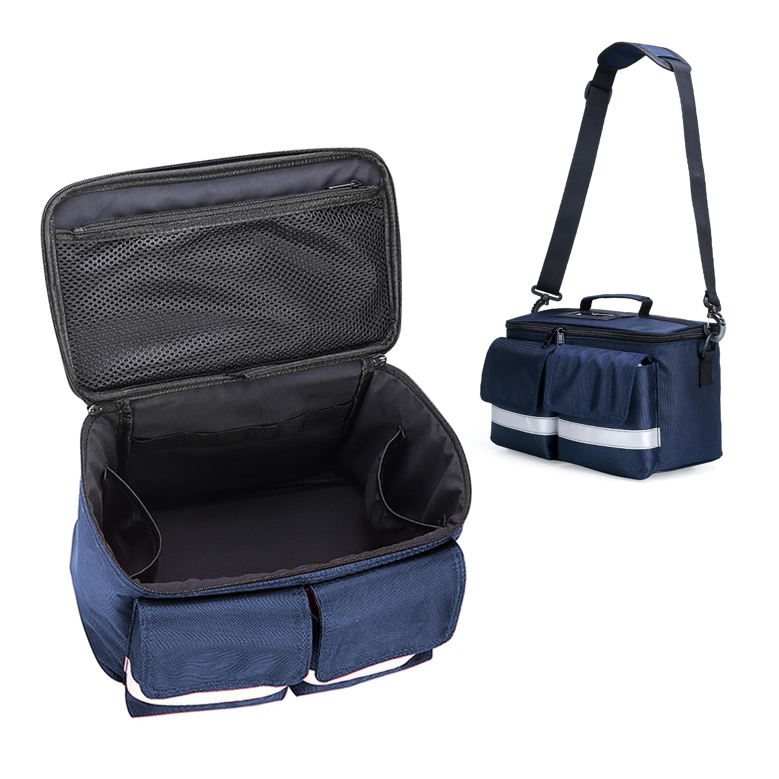 Be-Better First Aid Bag Empty Medical 12.6 x 7.09 x 7.48 inches, Blue
