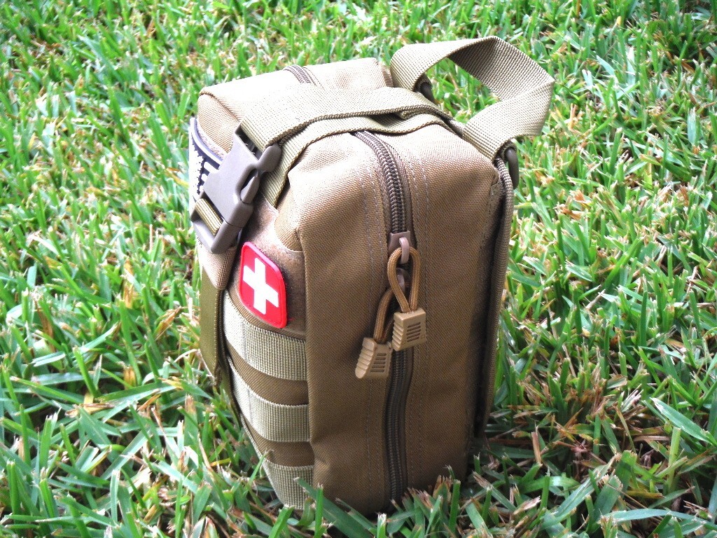 251 Pcs First Aid Kits For Emergency Trauma Military Survival Travel IFAK Khaki