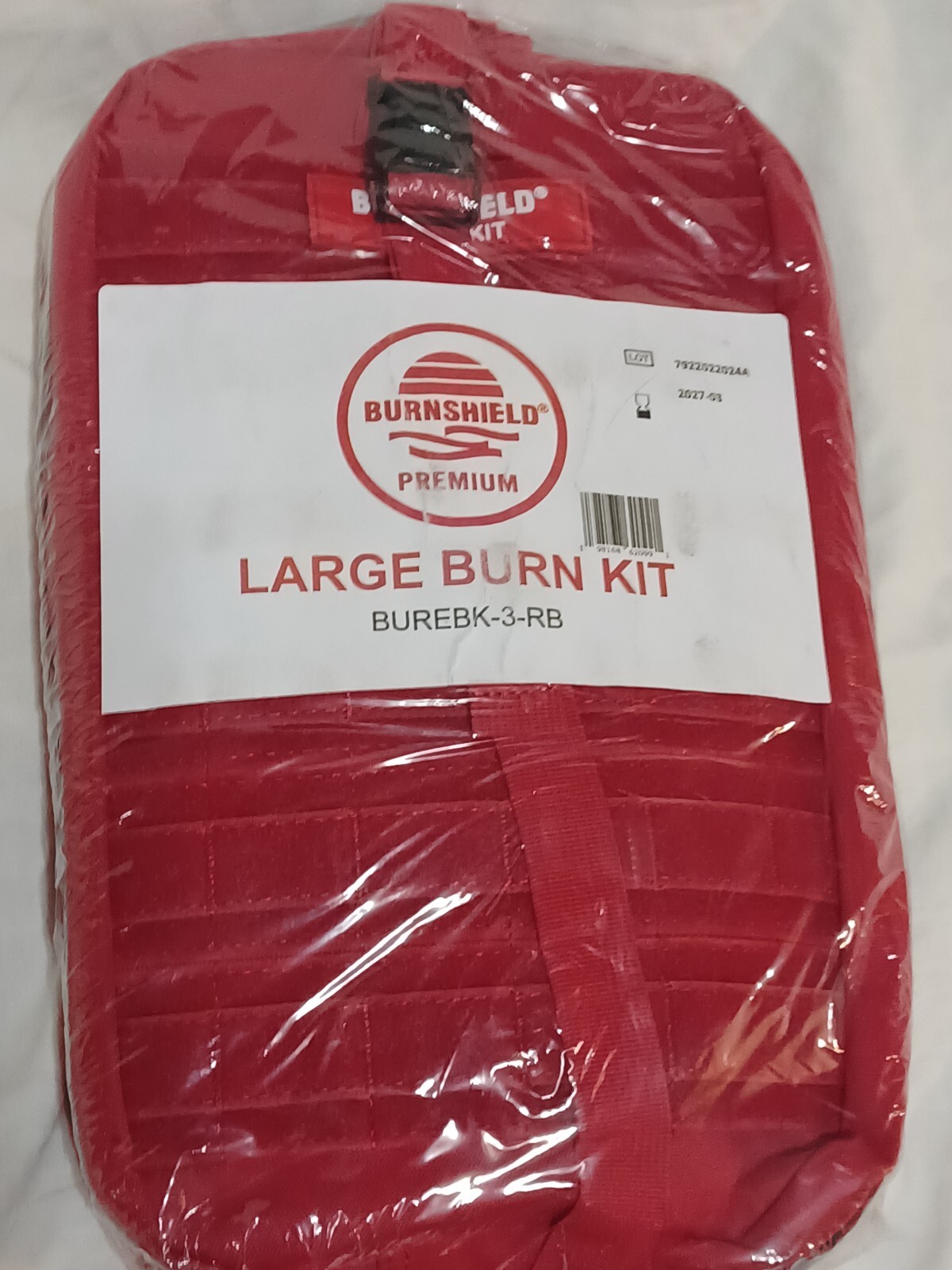 Burnshield Premium Emergency Burn Kit Large, Sterile Hydrogel w/tea Tree Oil