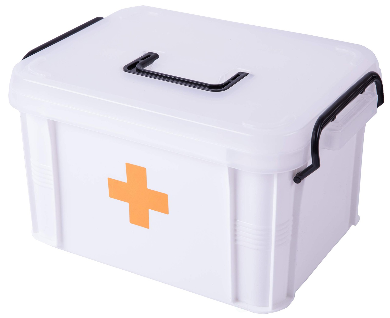 White Large Empty Medical Box for Home Emergency Supplies, Travel, Car, and D…