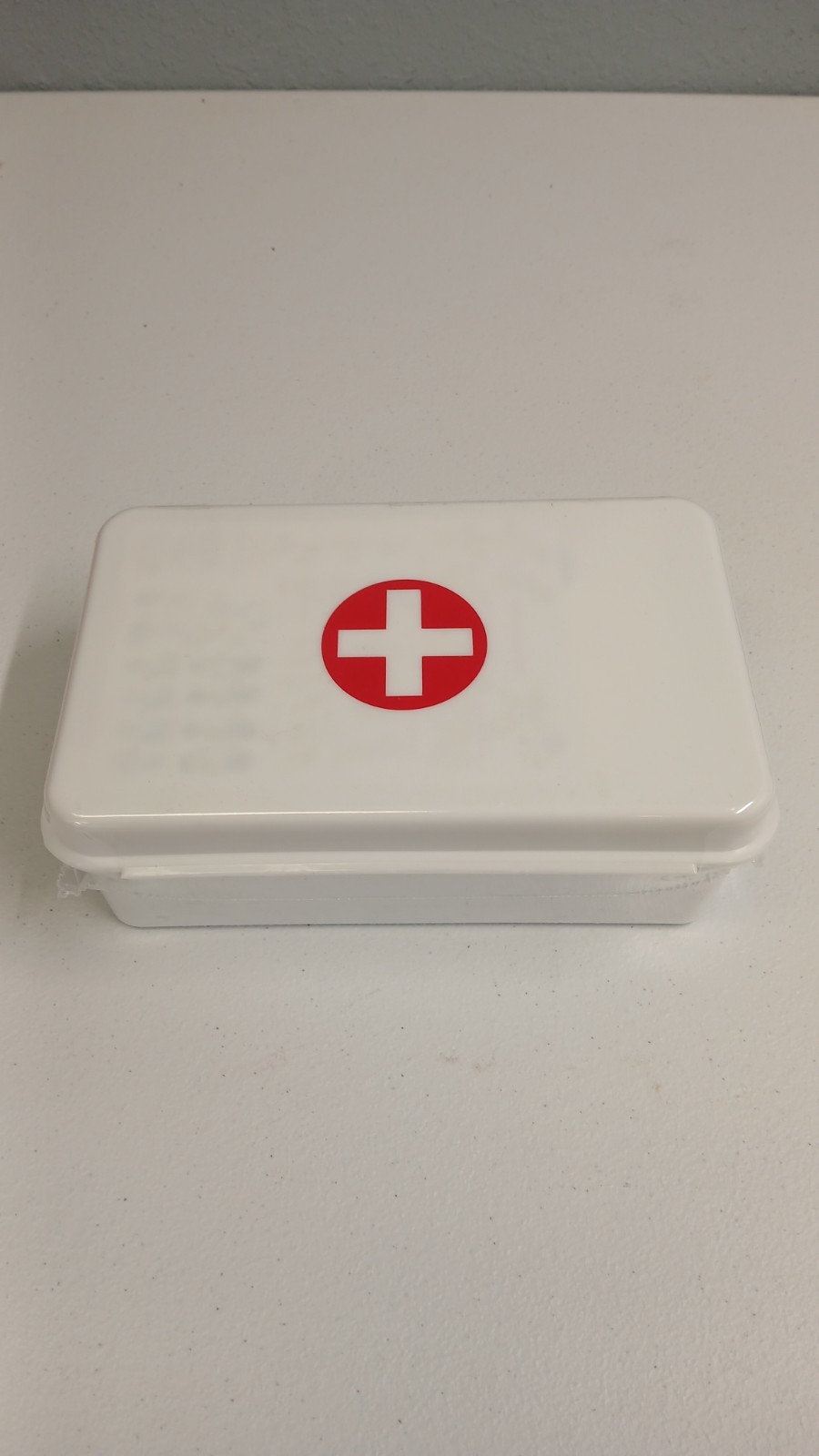 First Aid Kit Medical Emergency Supply Box White Travel Case Portable Outdoor