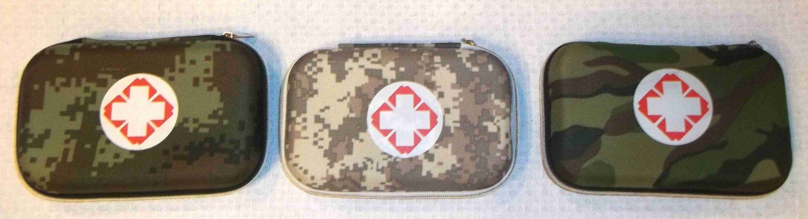 Custom 156 Item General Purpose Hard Case First Aid Kit Treat Burns Cuts Scrapes