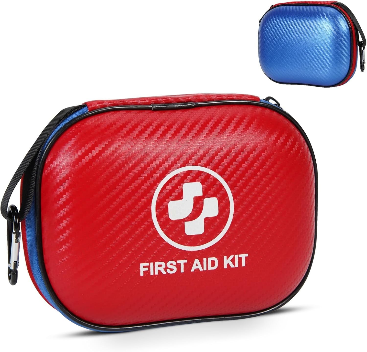 185Pc Small First Aid Kit Waterproof Hard Case Portable Emergency Medical Travel