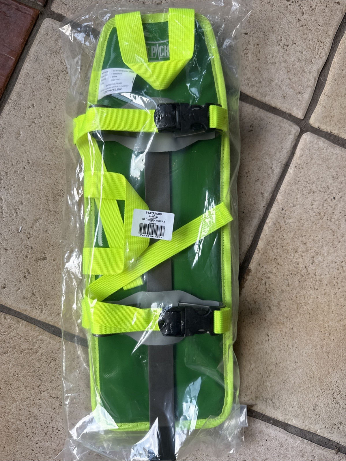 Statpacks G3 OXYGEN MODULE HOLDER – Green