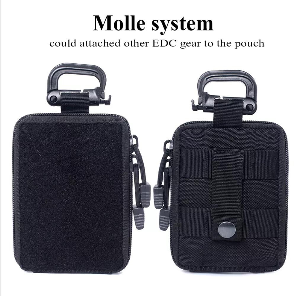 Tactical First Aid Kit Survival Molle Military EDC Medical Pouch Small Empty Bag