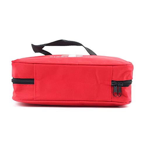 PAXLAMB First Aid Bag Kit Empty 1 Count (Pack of 1), Red 1PC