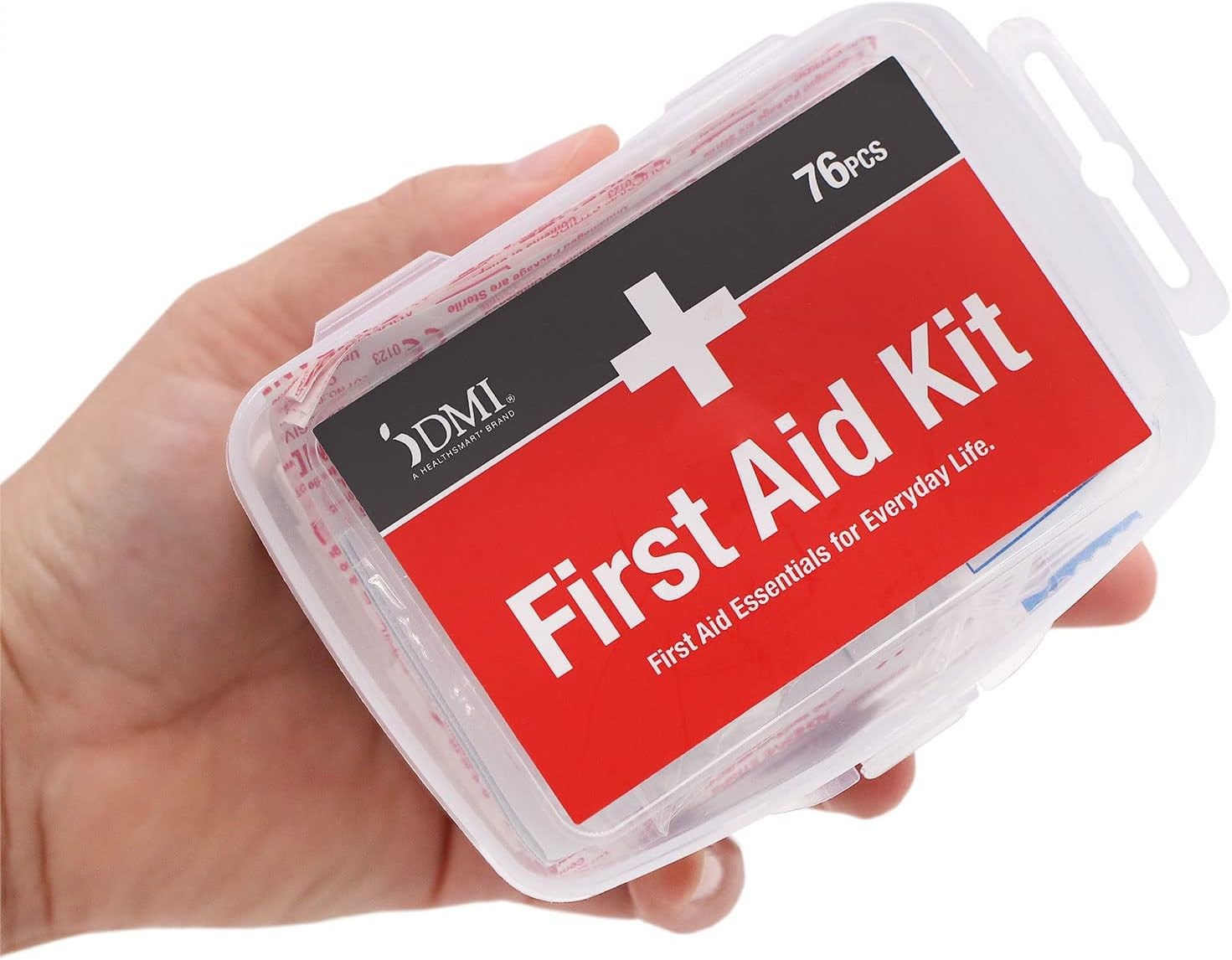 76 Piece First Aid Kit Portable Travel Emergency Medical Supplies Compact