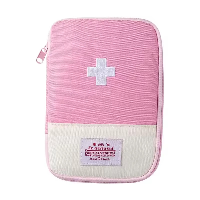 Travel First Aid Kit Bag Medicine Organizer Pouch Waterproof Portable