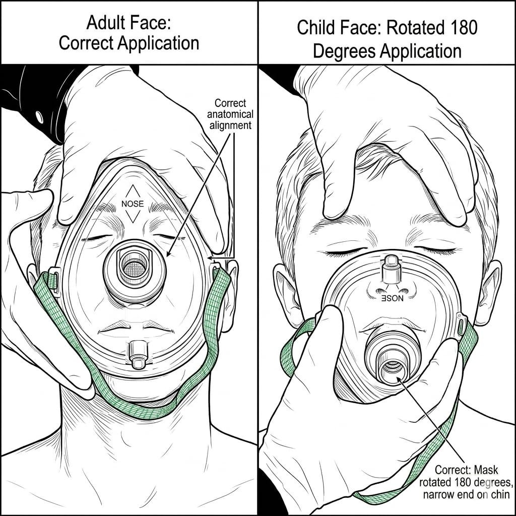 Portable Adult/Child CPR Rescue Mask Kit with Hard Case – 2-Pack Emergency Set