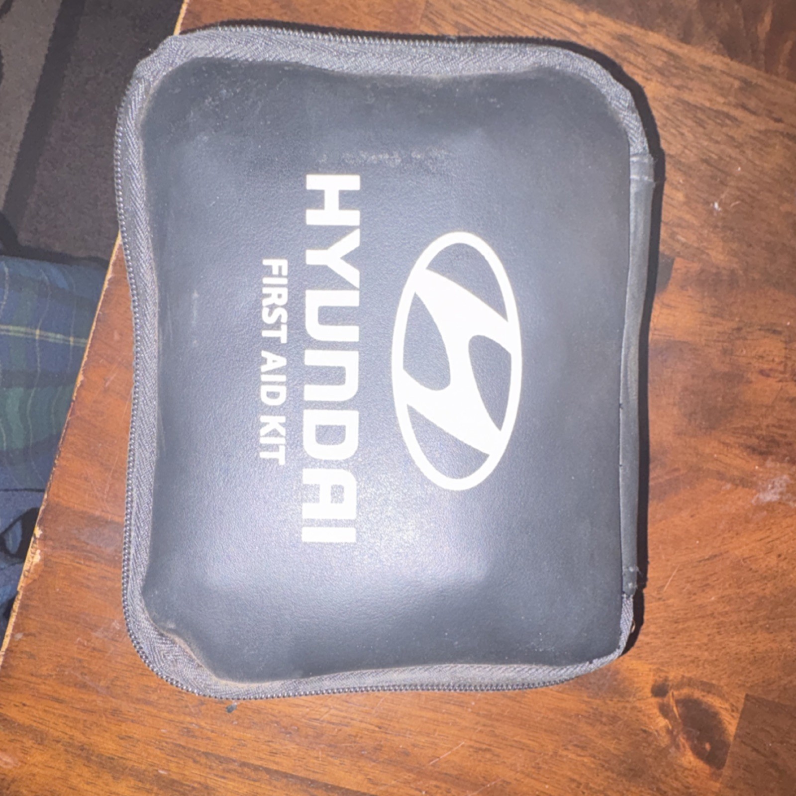 Hyundai Portable First Aid Kit Latex Free Sterile with Scissors Bandages Guide