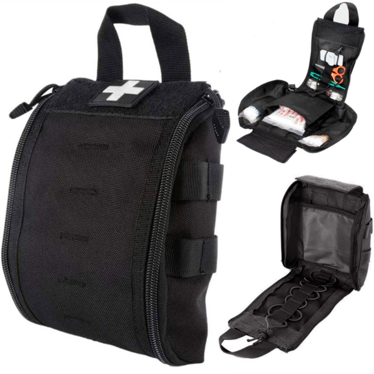 MOLLE Medical Pouch EMT First Aid Pouch Rip-Away IFAK Tactical Utility Pouch