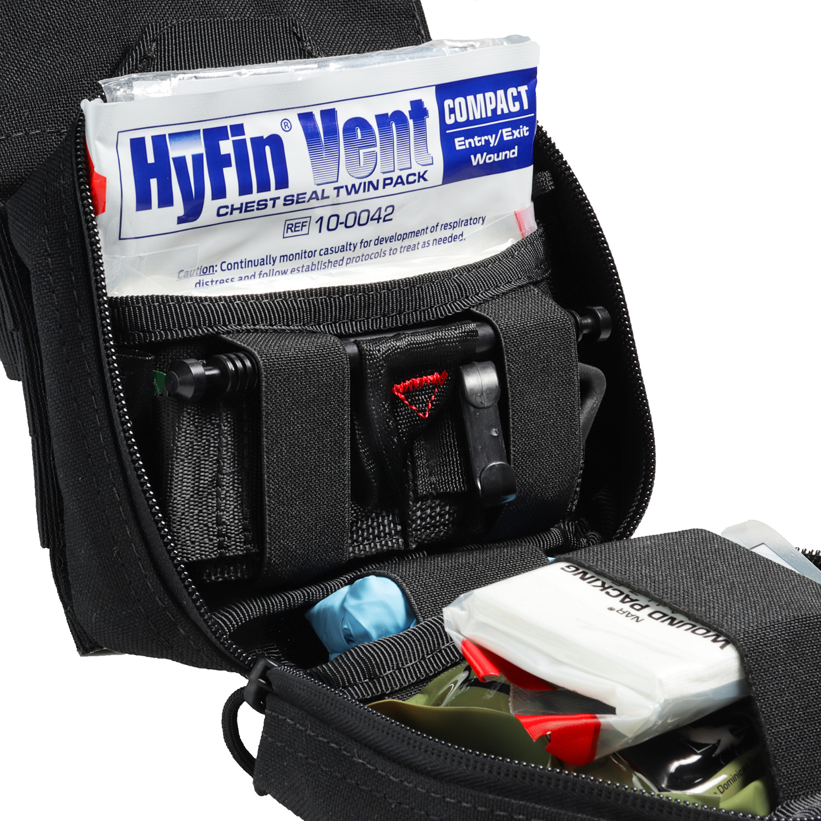 First Response Gunshot Wound Kit for Hemorrhage Control, Rip-Away MOLLE IFAK