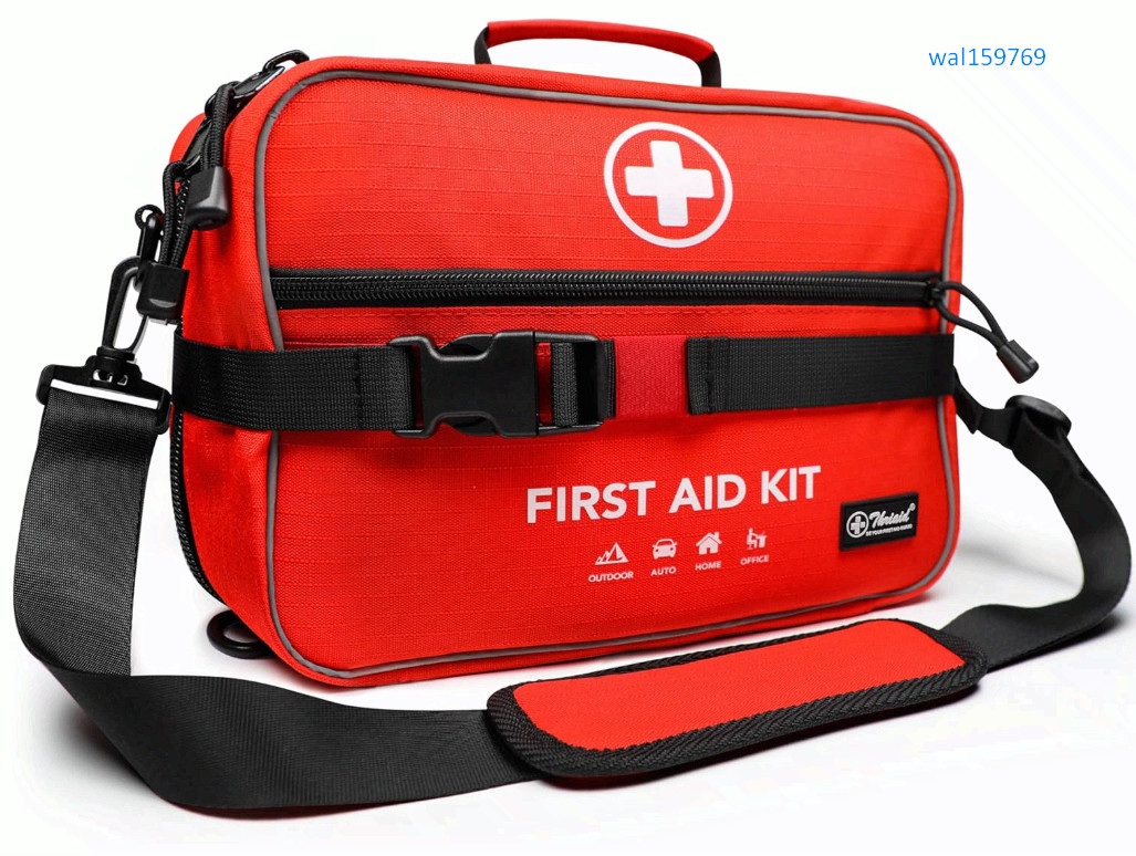 430pc First Aid Kit Waterproof Compact Emergency Set for Home Travel Outdoor