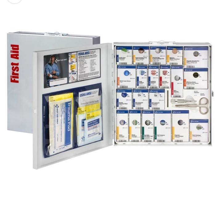 Smart Compliance ANSI A+ First Aid Only Kit Large Cabinet, no Meds (746004)