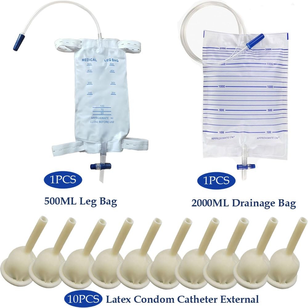 Condom Catheter External self Sealing Set 1 Count (Pack of 1), 30mm/1.18inch