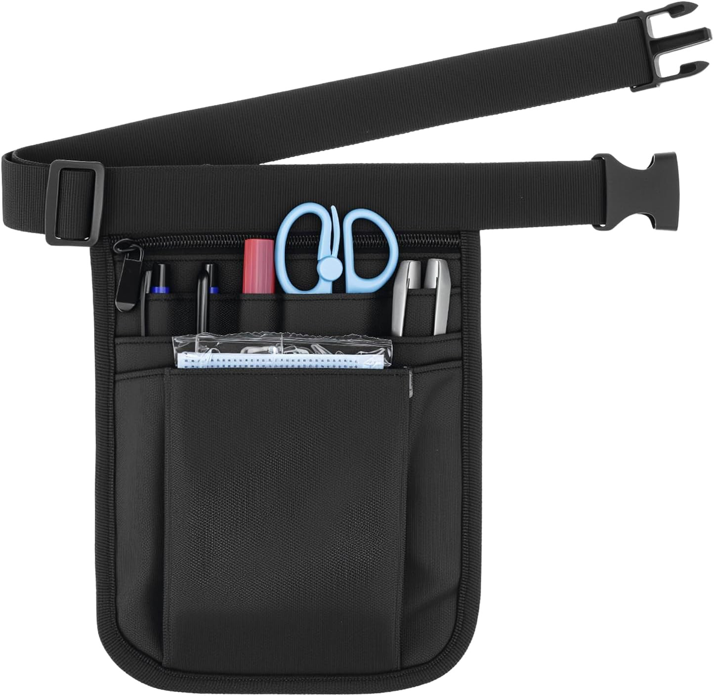 Medical Organizer Belt, Nurse Storage Bag Waist Bag Pouch for Medical Scissors C