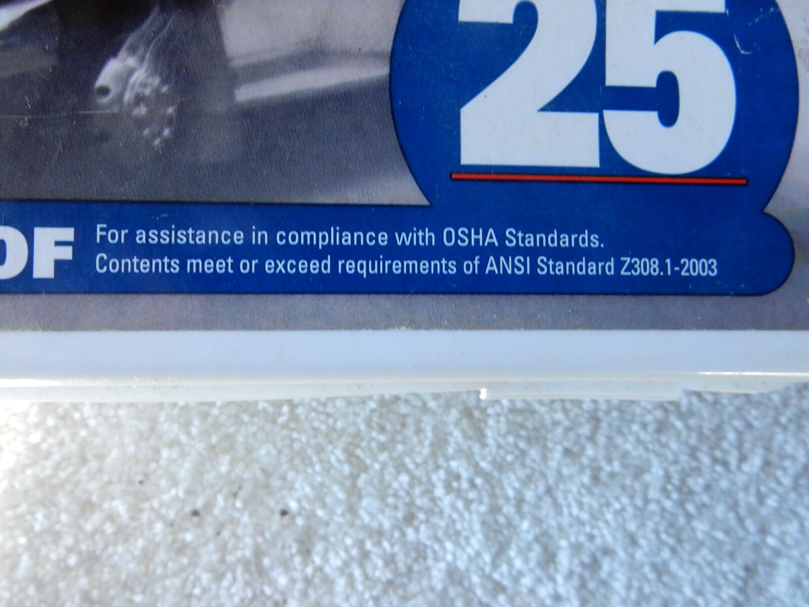 Weatherproof First Aid Kit #6430 OSHA Standards Approved