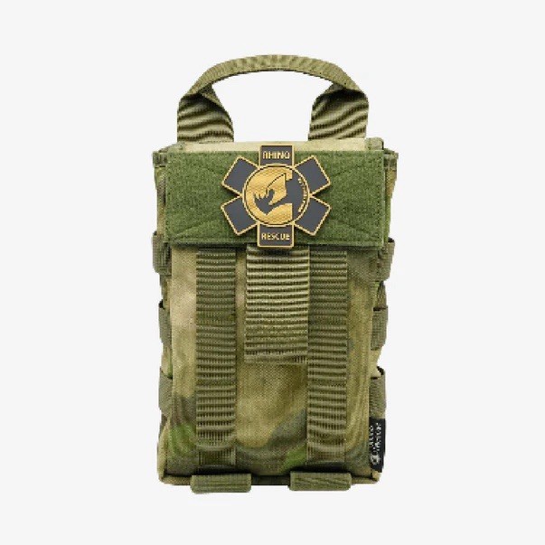 Rhino Rescue RR ATACS Full IFAK Molle NEW with Tags Woodland Camo