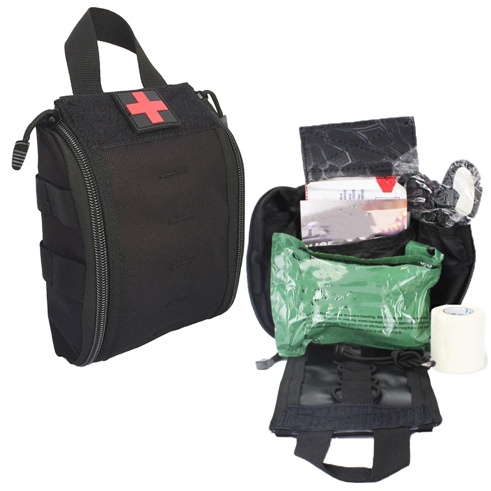 Tactical Molle First Aid Kid Utility Medical Bag Waist Pack Survival Medic Bag