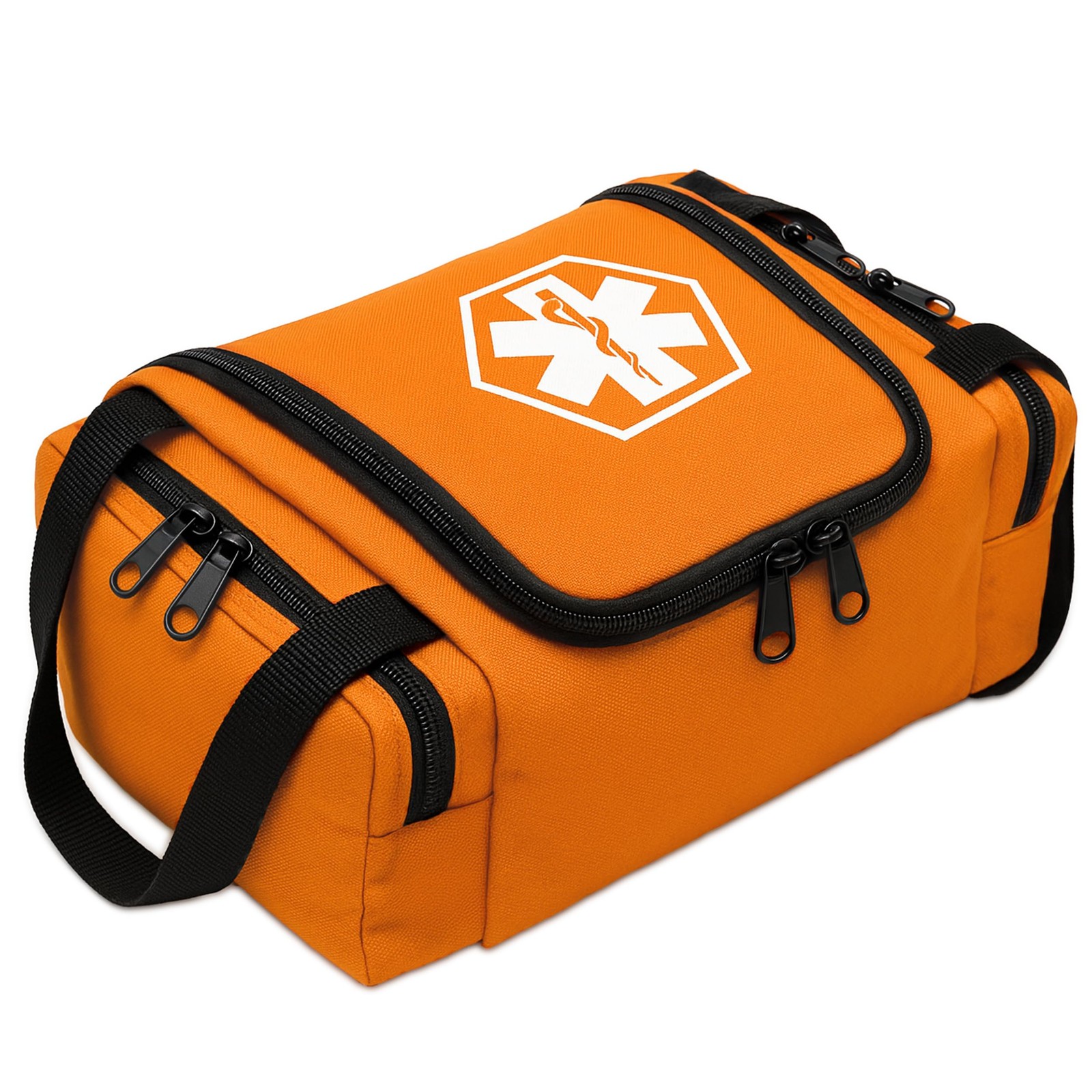 Dixie EMS Dixigear Empty First Responder II Bag 1 Count (Pack of 1), Orange