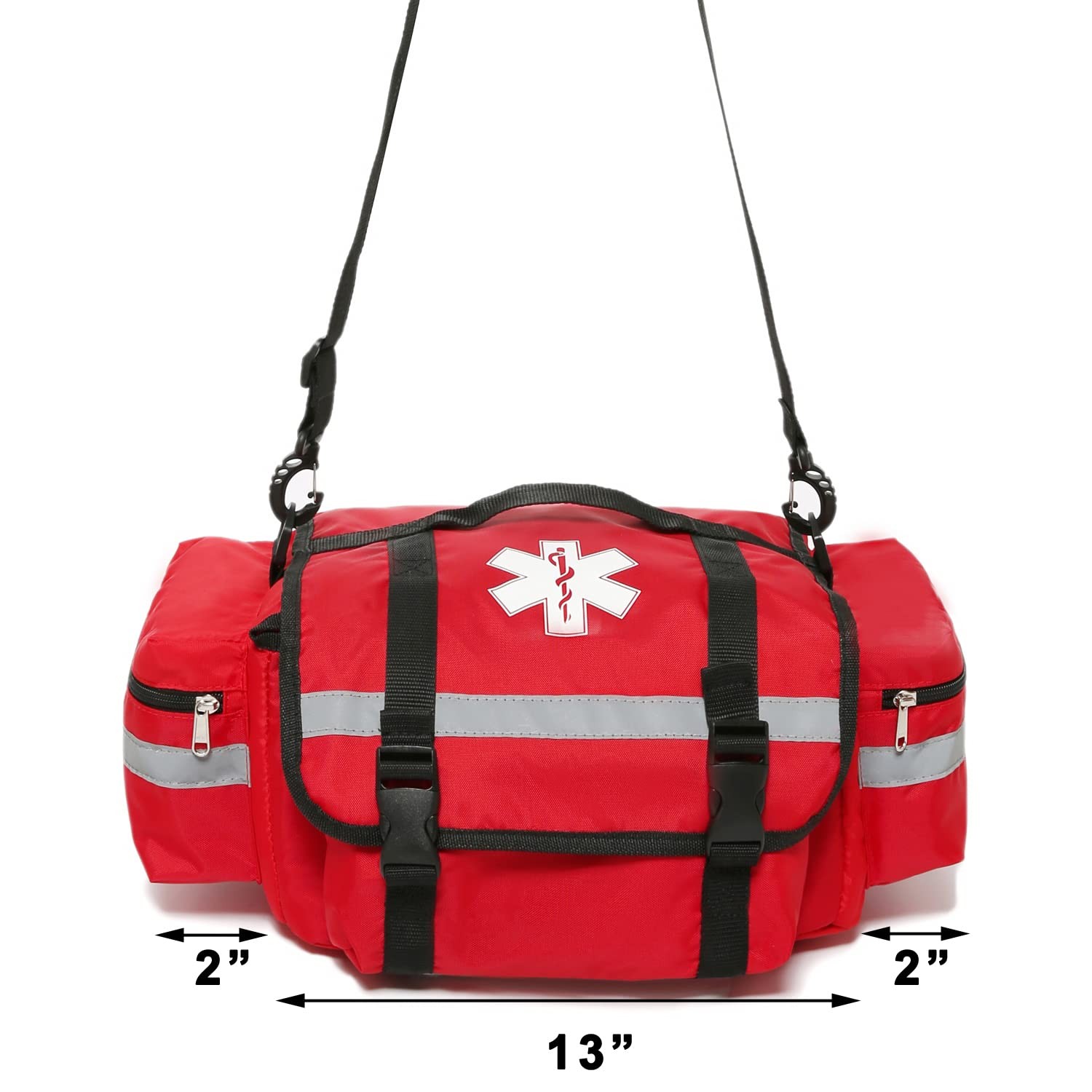 First Aid Bag Empty Trauma Medical Bag for Emergency First Responder Bag Organiz