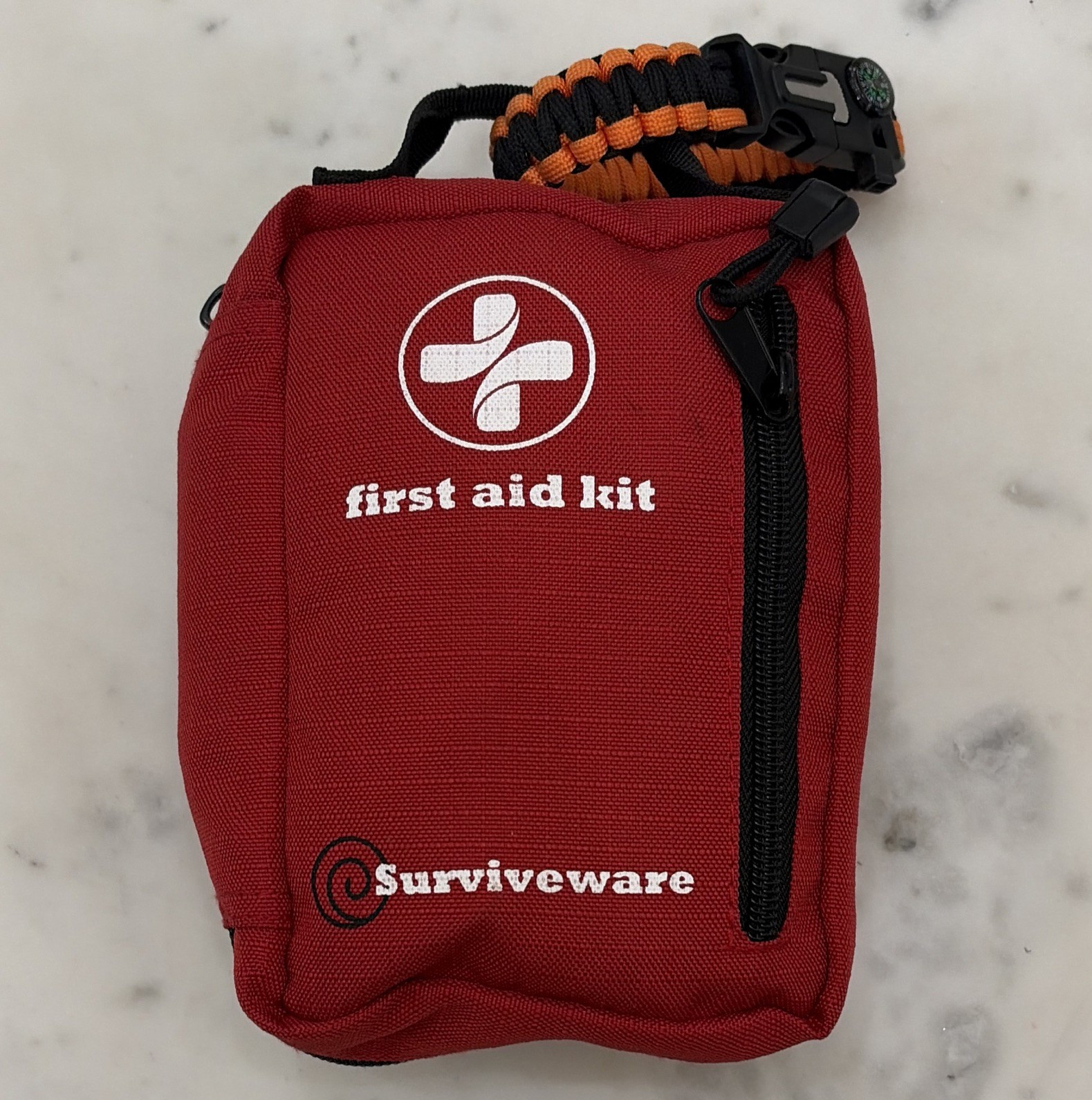 Surviveware First Aid Kit Emergency Medical Trauma Camping Hiking Survival Kit