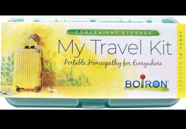 Boiron My Travel Kit case for homeopathic Medicine Storage to Hold boiron… 180