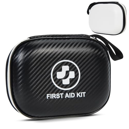 185-Piece Waterproof First Aid Kit – Portable Hard Case for Home, Car, Travel