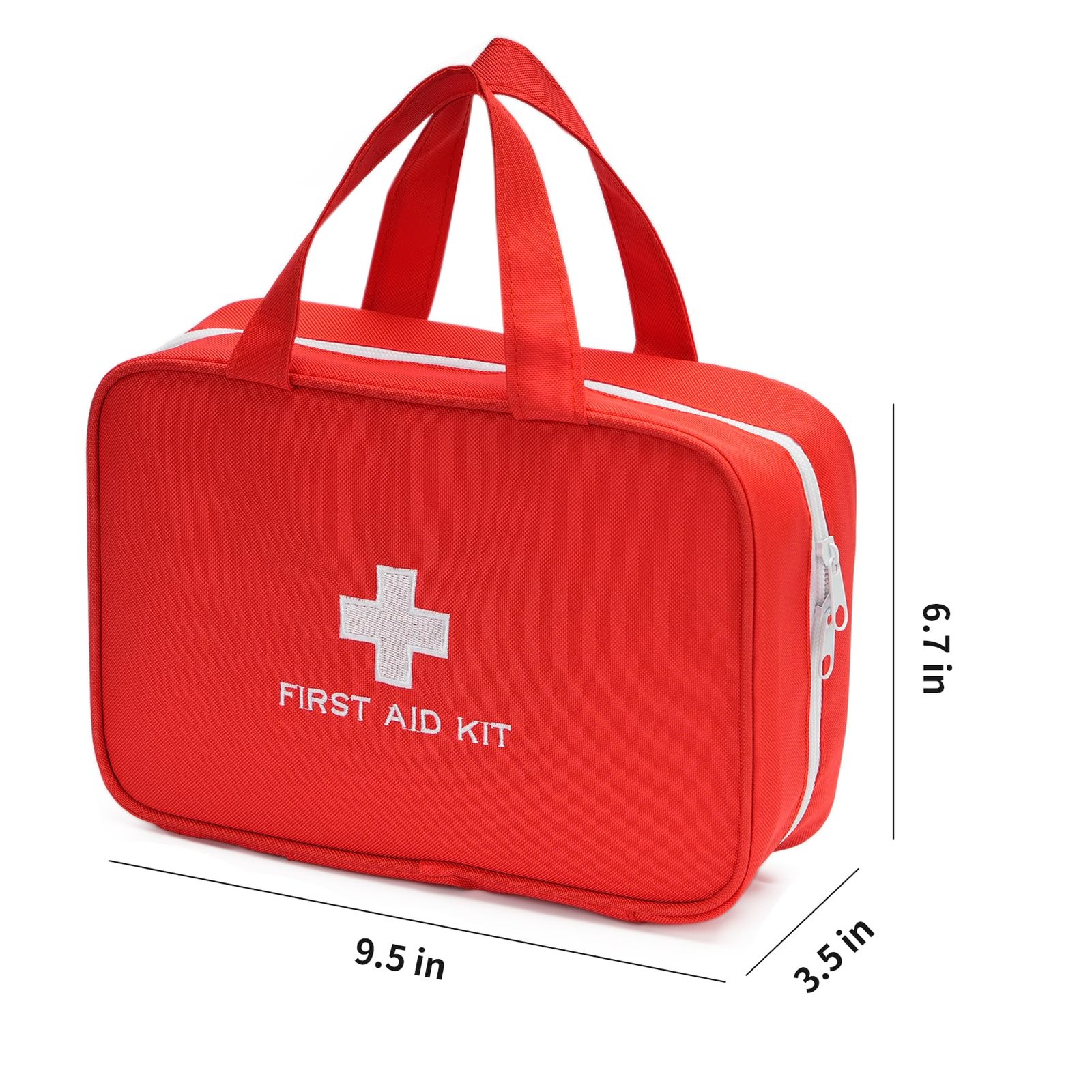 Compact Empty First Aid Kit Bag Emergency Trauma Medical Pouch Travel Medicin…