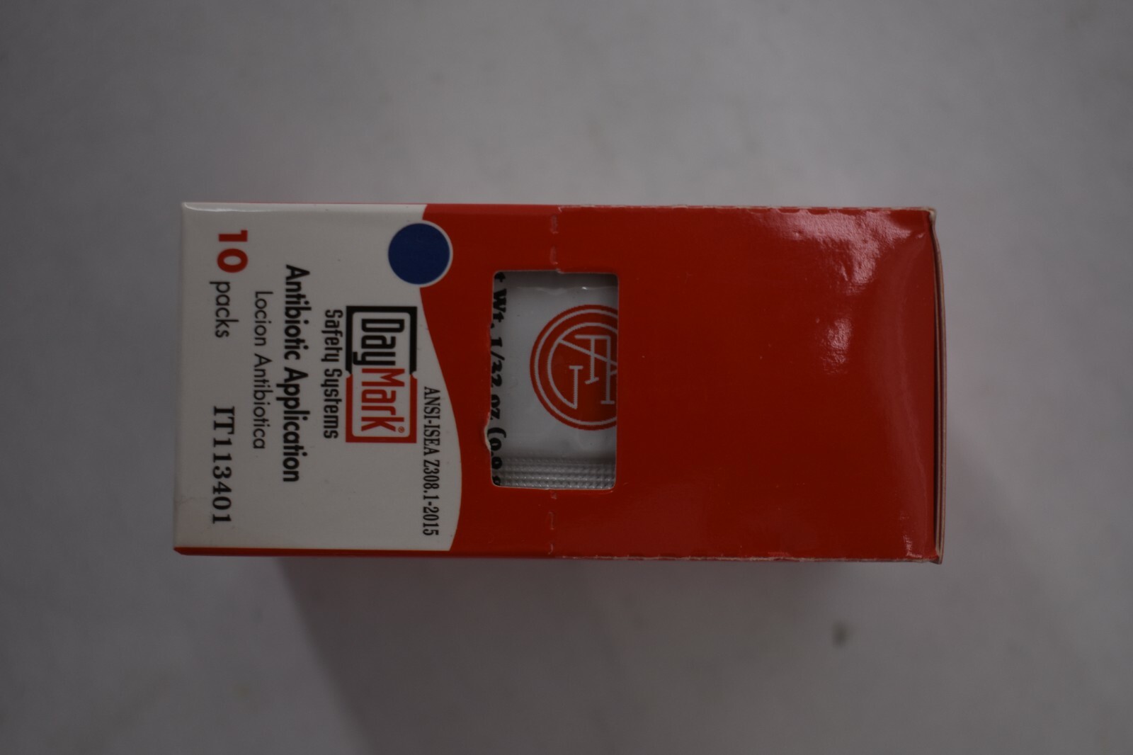 DayMark First Aid Kit Refill Package Burn Relief Antiseptic Towelette Antibiotic