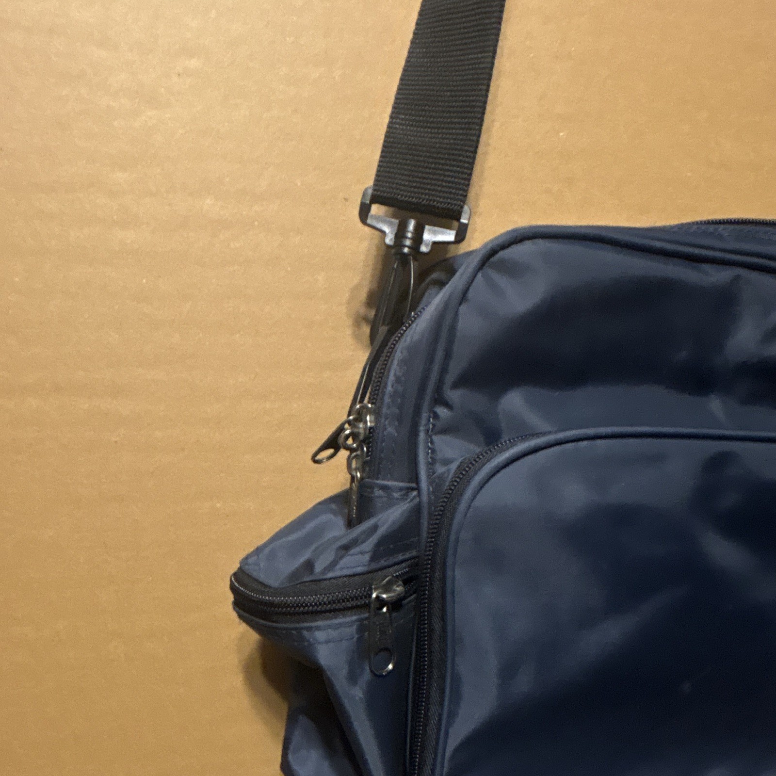 Hopkins First Aid Bag Blue Portable Unisex Shoulder Strap Multiple Compartments