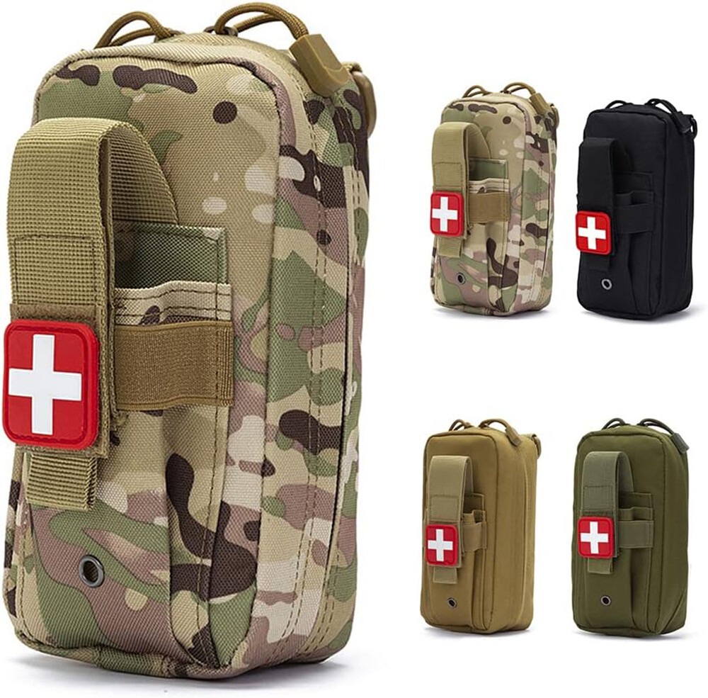 Tactical Molle Medical First Aid Pouch Utility Tool Emergency Medical IFAK Bag