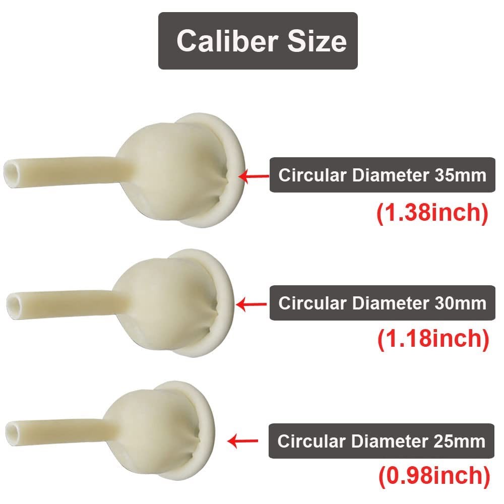 Condom Catheter External self Sealing Set 1 Count (Pack of 1), 30mm/1.18inch