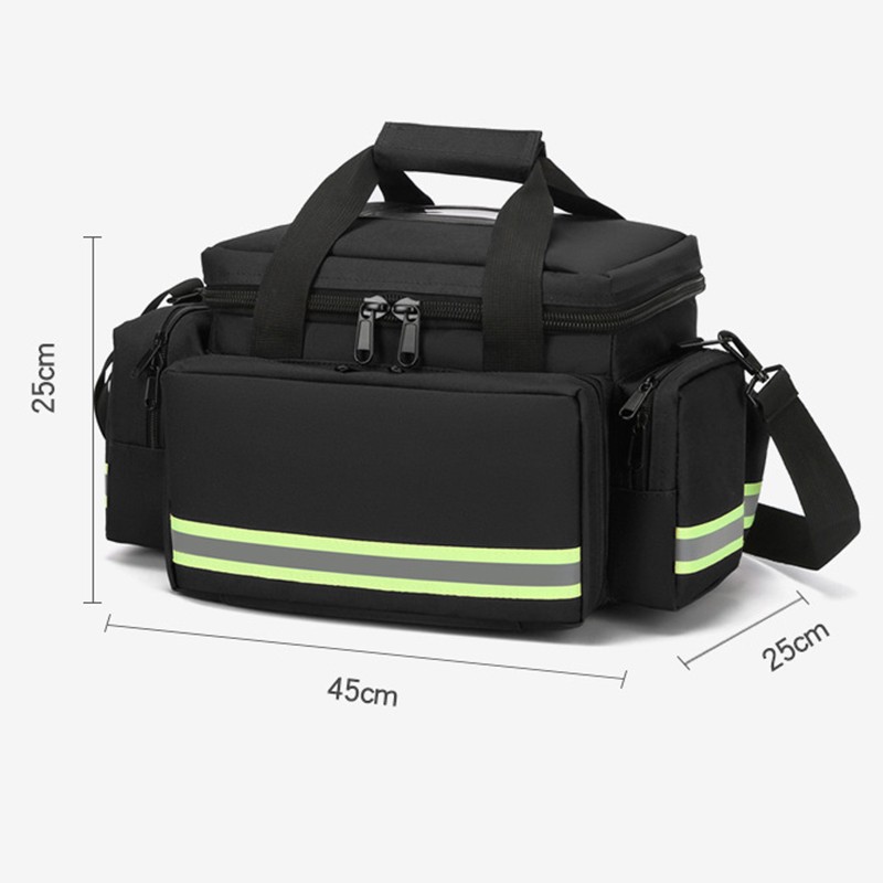 Waterproof Emergency Medical Bag Portable Clinic Community Visits First Aid Kit.