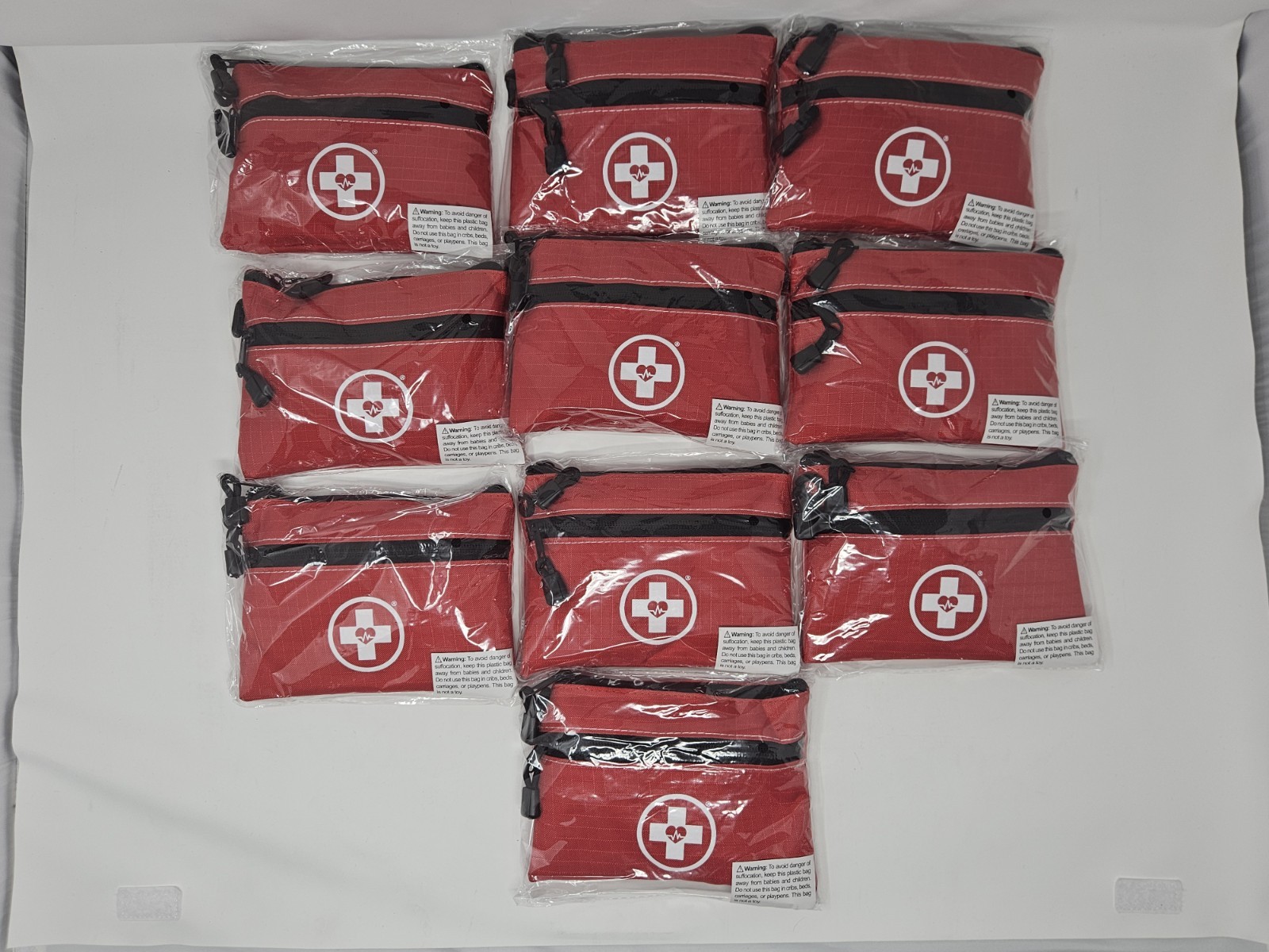 [5 Pack] Swiss Safe 2-in-1 First Aid Kit for Car, Travel & Home, 64 Piece